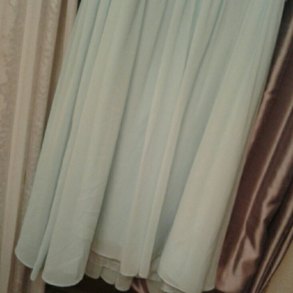 Teal home coming dress - Picture 7 of 7