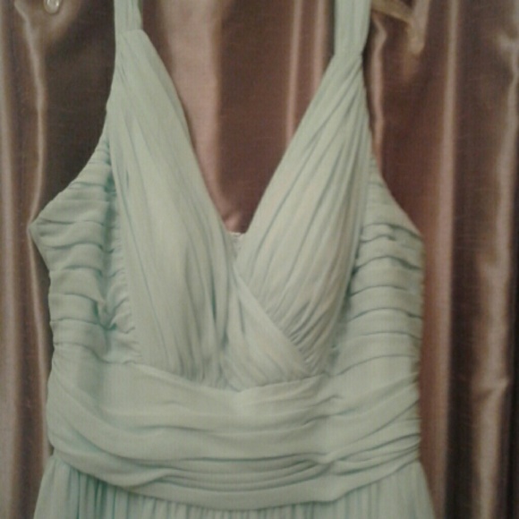 Teal home coming dress - Picture 2 of 7