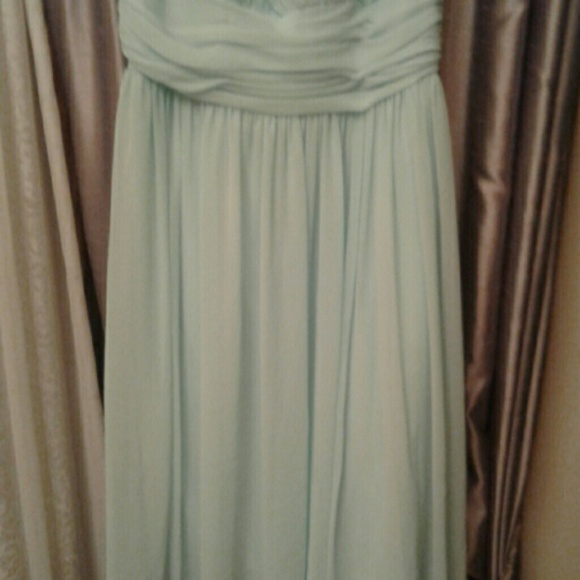 Teal home coming dress - Picture 3 of 7