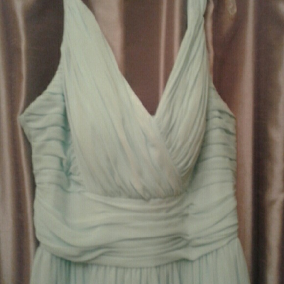 Teal home coming dress - Picture 4 of 7