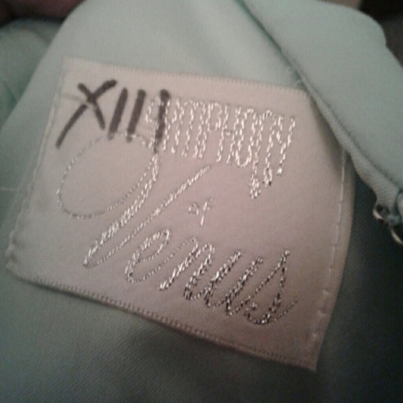 Teal home coming dress - Picture 5 of 7