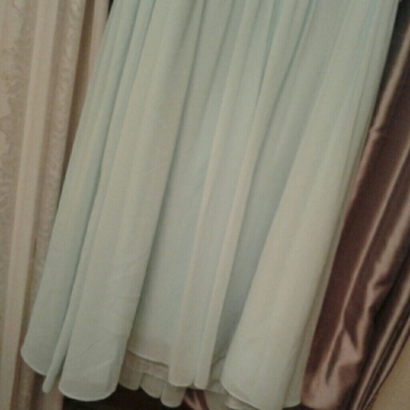 Teal home coming dress - Picture 7 of 7