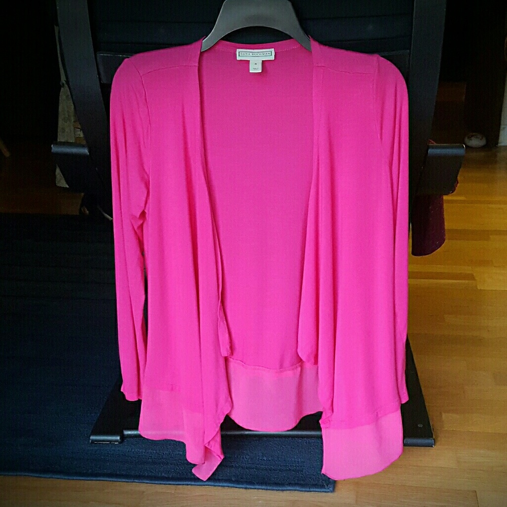 SOLD Dana Buchman pink sweater