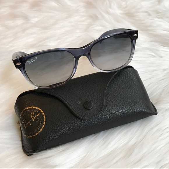 Ray Ban Justin new wayfarer ombré sunglasses - Picture 3 of 7