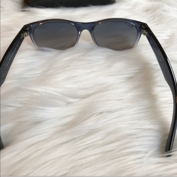 Ray Ban Justin new wayfarer ombré sunglasses - Picture 5 of 7