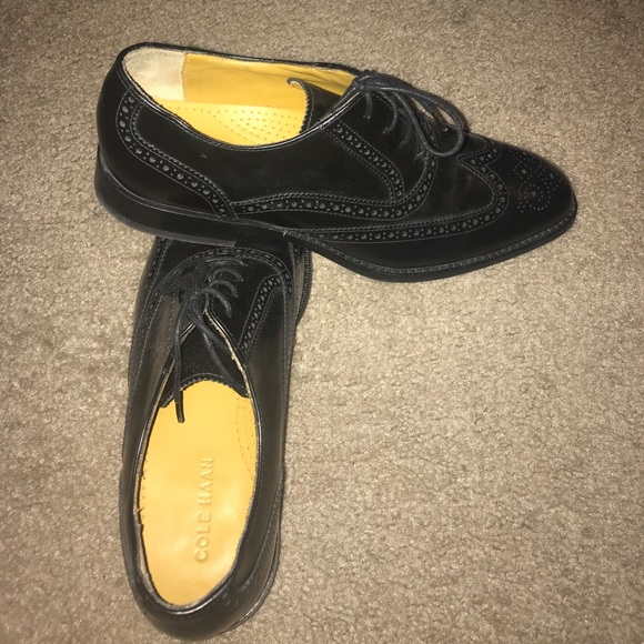 Cole Haan Williams Wingtip Oxford Shoes Black