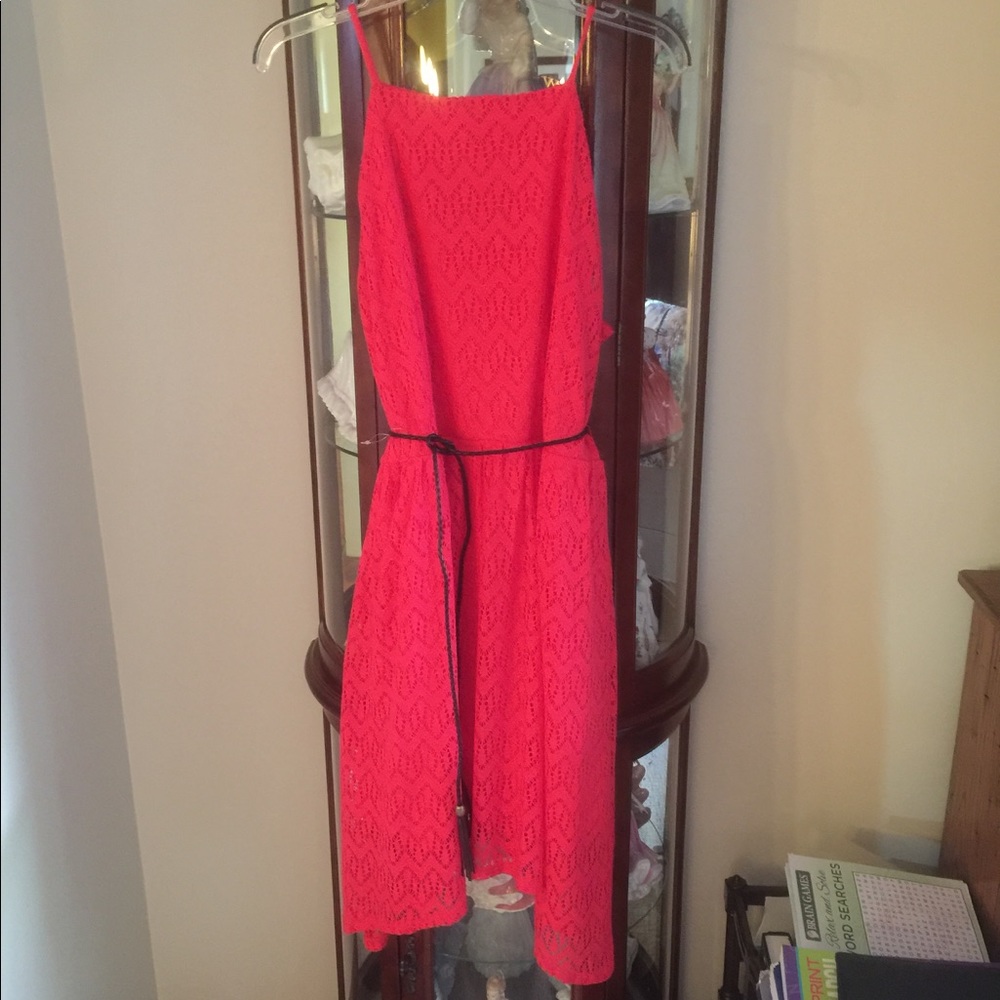 High-low strap dress NWOT