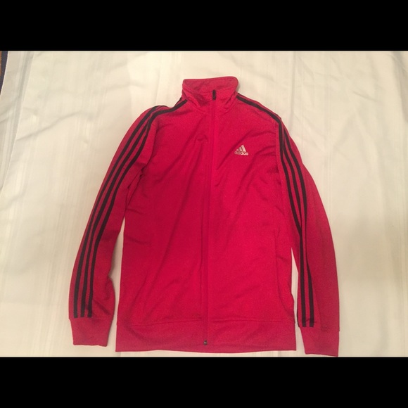 Adidas Jackets & Blazers - ADIDAS red jacket!