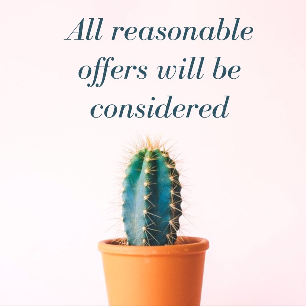 All Reasonable Offers Welcomed