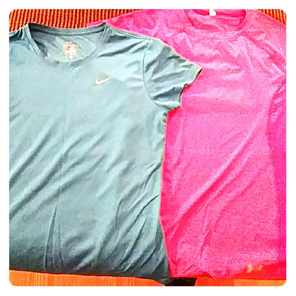 Nike and Under Armour shirts