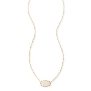 Kendra Scott Gold Drusy Necklace EUC