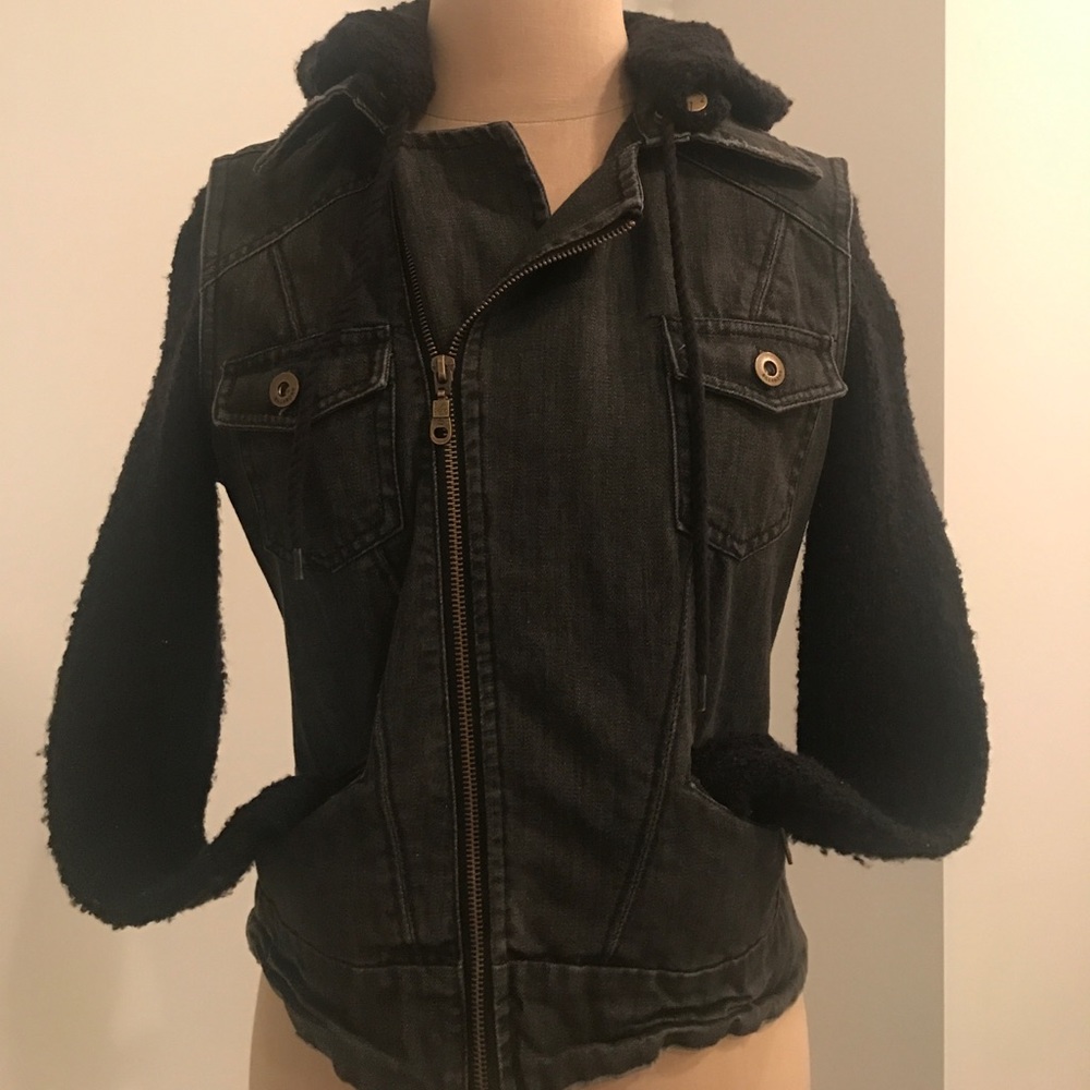 BILLABONG KNIT/JEAN JACKET