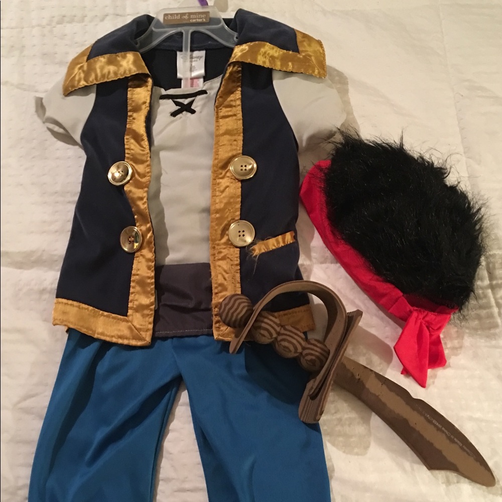 Disney's Jack & the Neverland pirate costume