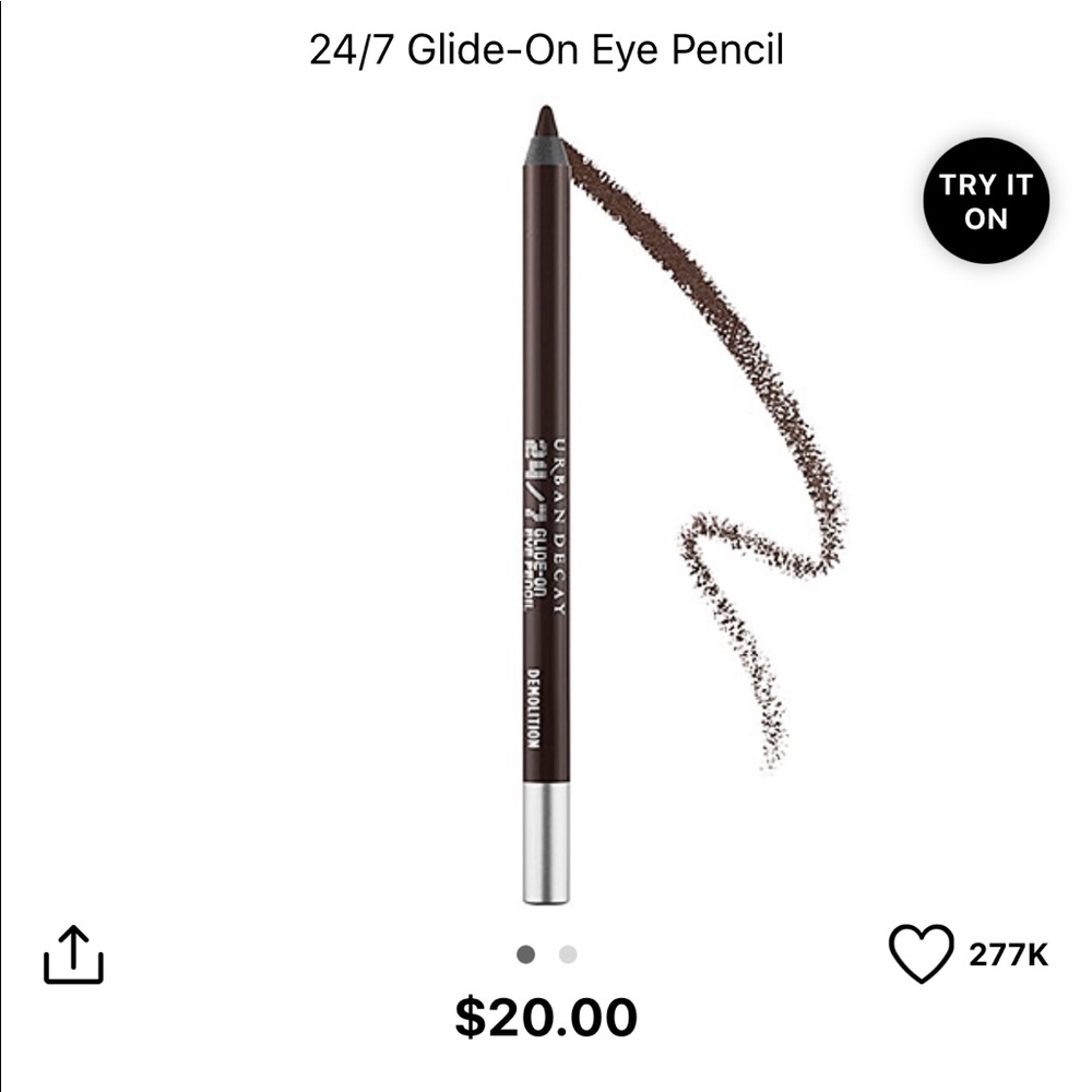 Urban Decay Eye Pencil In Demolation (Dark brown)