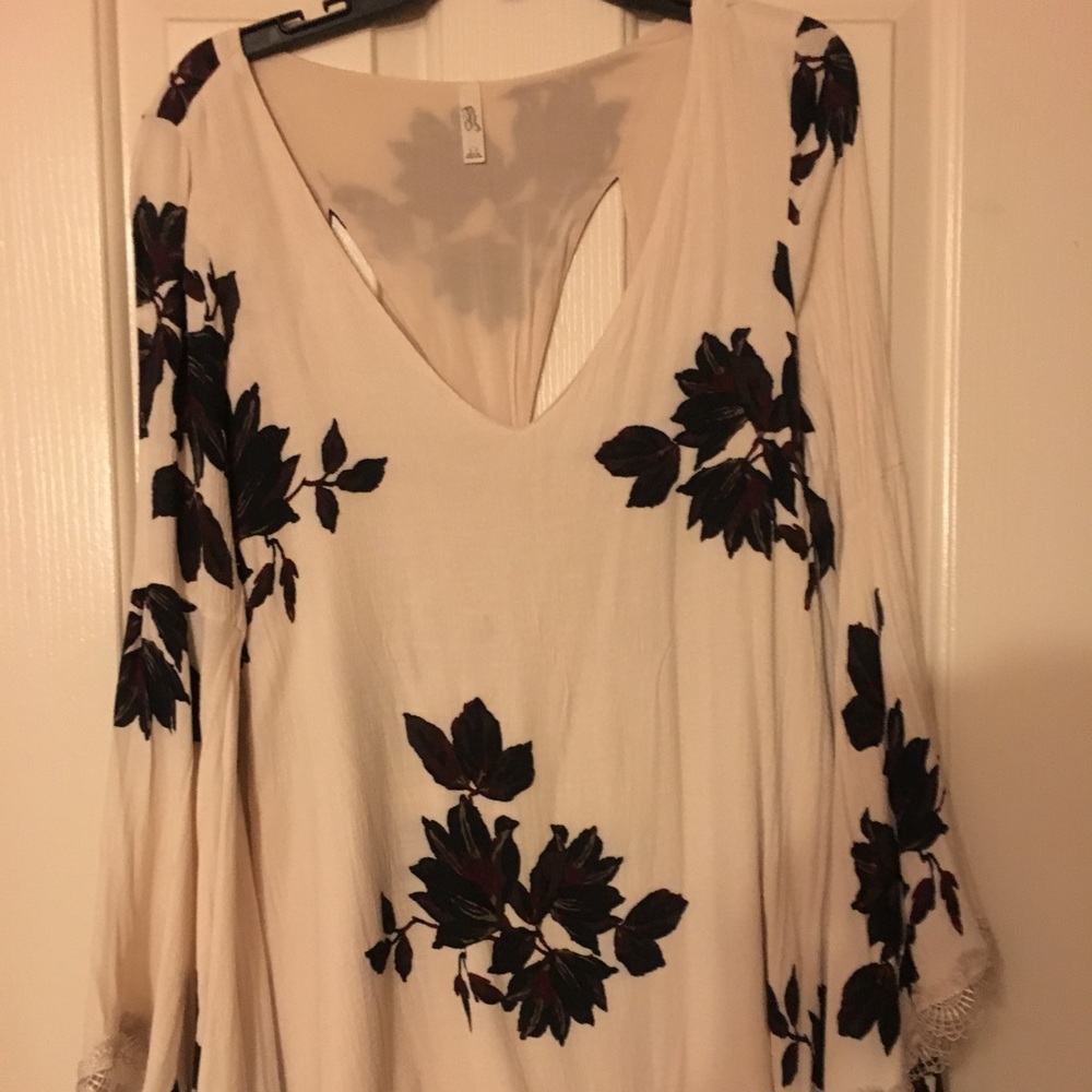 Free People Bell Sleeve Dress