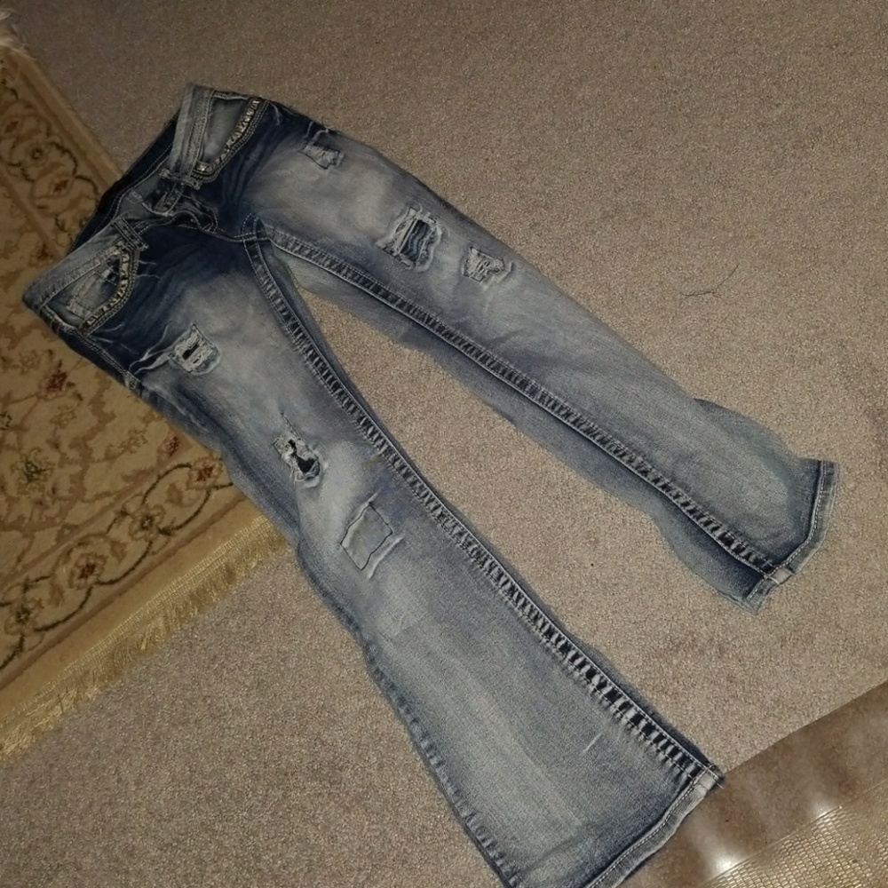 Boot cut jeans