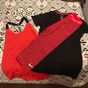 Nike and danskin bundle!