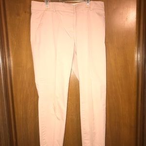 Pale Pink J Crew Pants