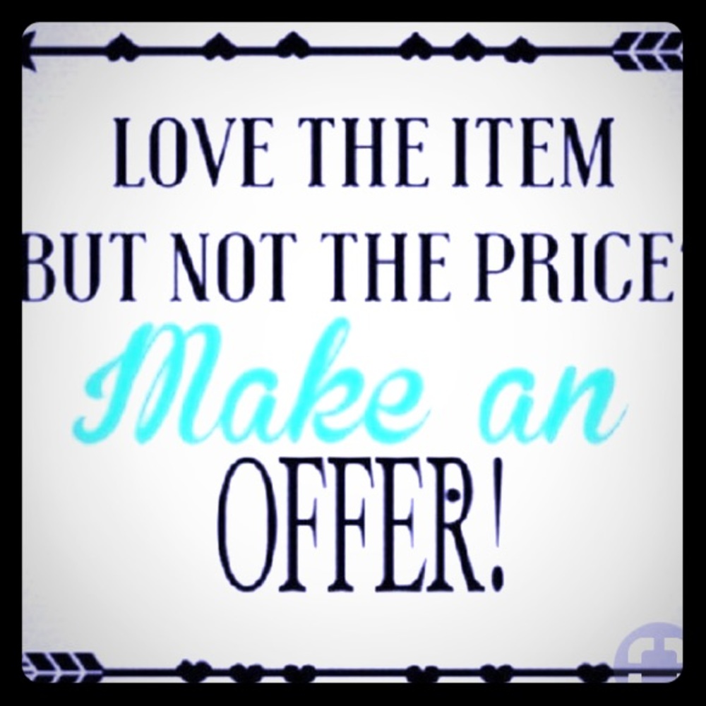 Taking reasonable offers