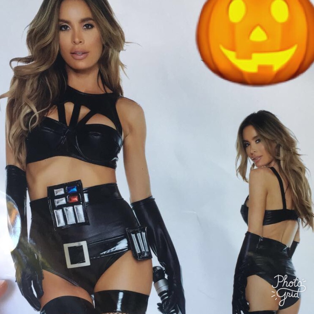 Sexy darth vadar costume