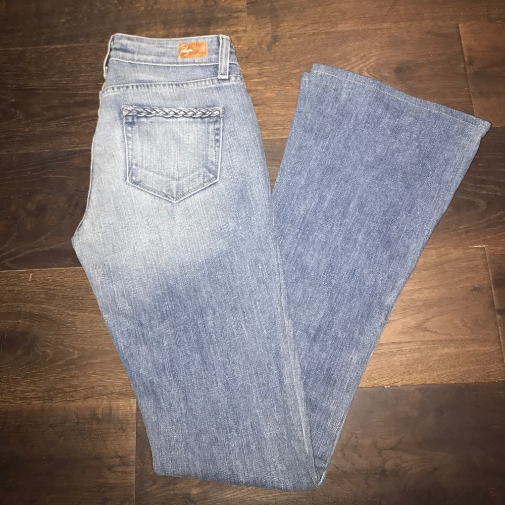 Paige Bellbottom Flare Jeans