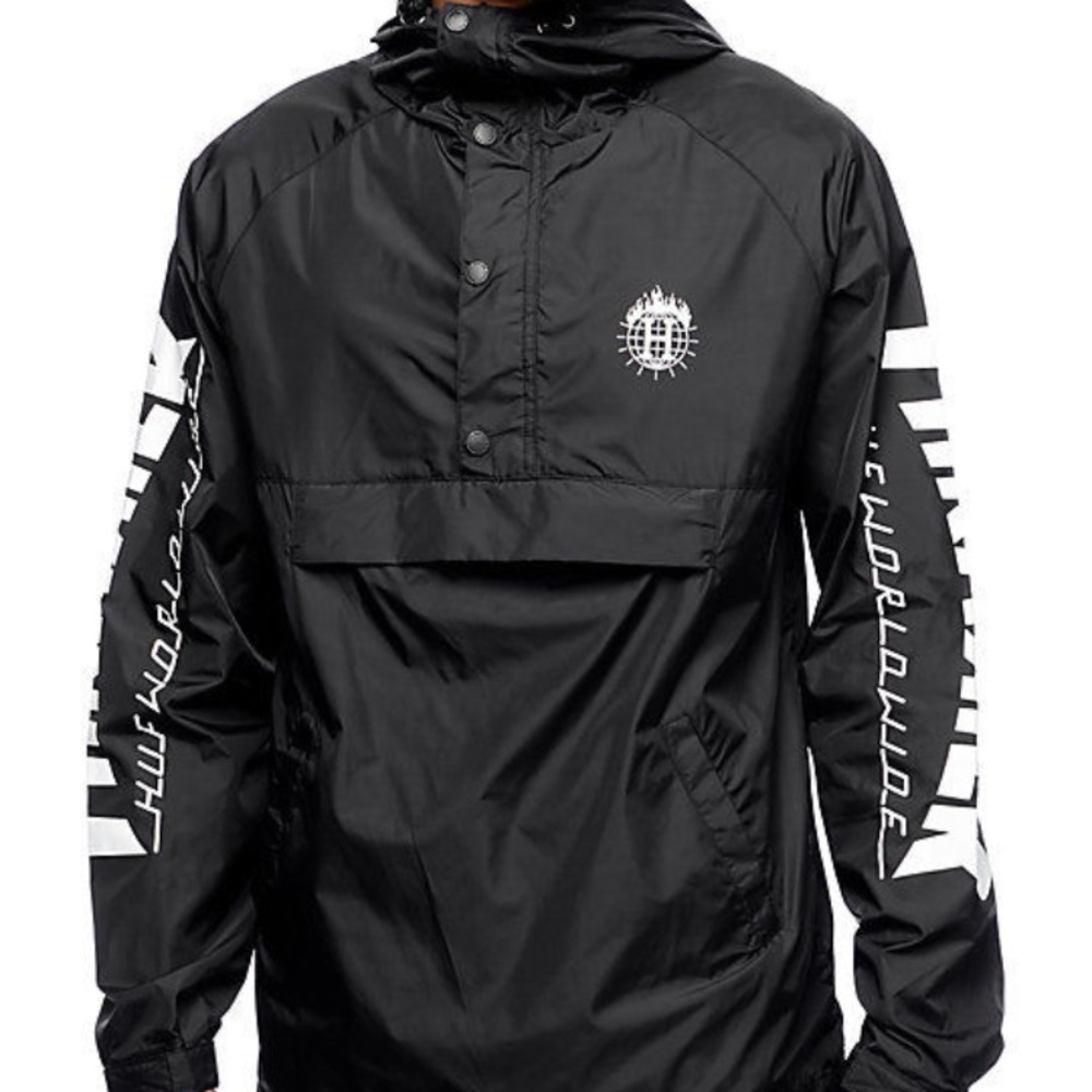 Huf x Thrashers Anorak wind breaker