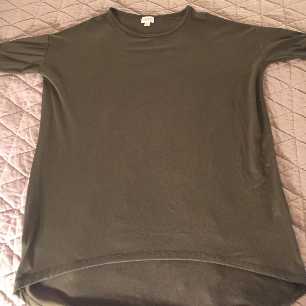 Lularoe Irma in Sage Green