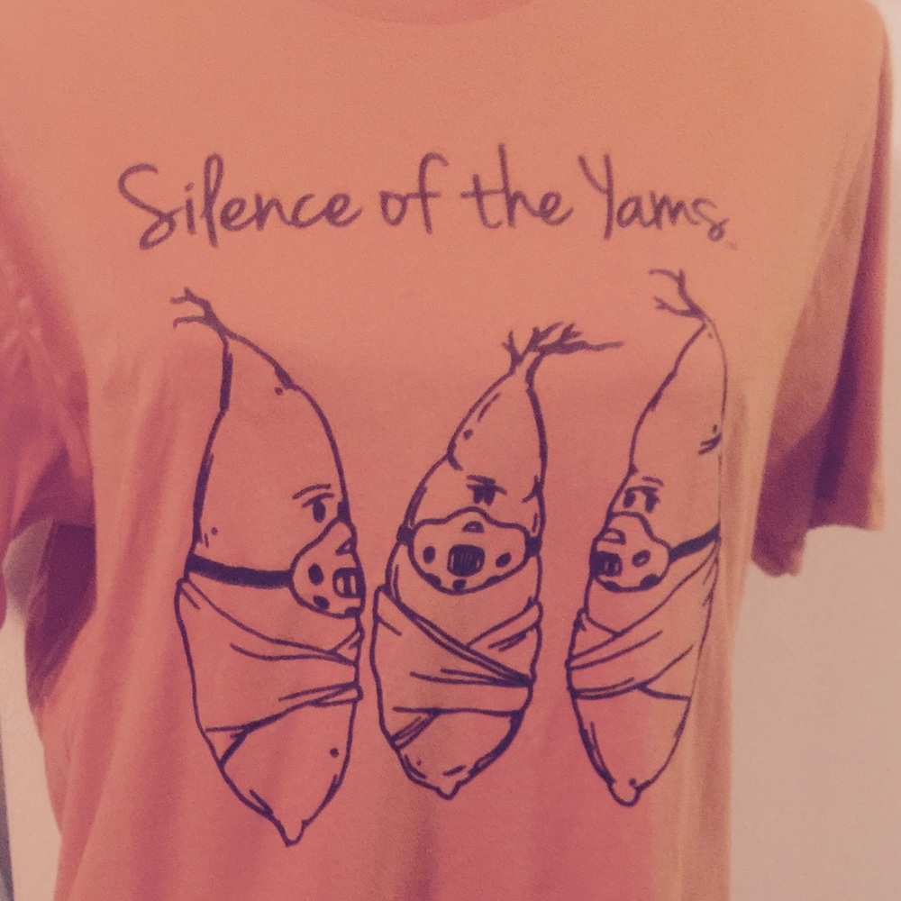 Silence of the Yams T-shirts