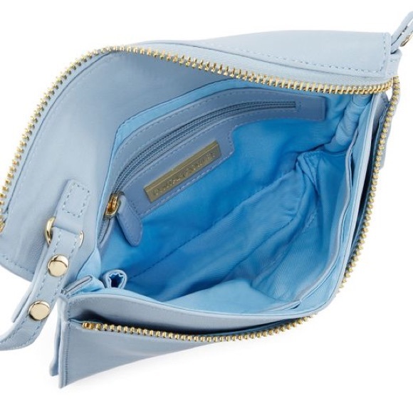 Blue 'Ines' Leather Crossbody - Picture 4 of 7