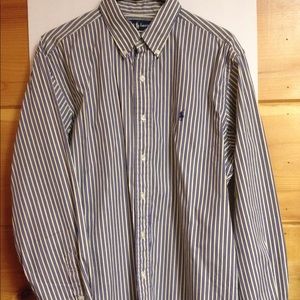 Ralph Lauren classic fit long sleeve button down L