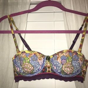 Anthropolgie Pinkerton 32B Cayo Floral Conv Bra