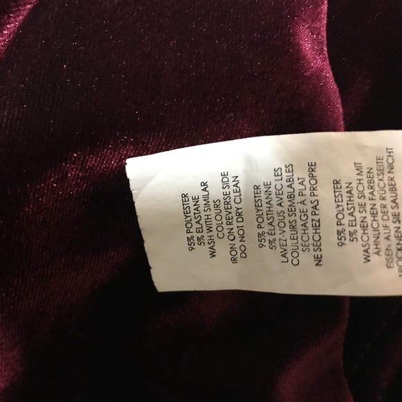 BURGUNDY VELVET BLACK 🖤 LACE MIDI - Picture 8 of 8