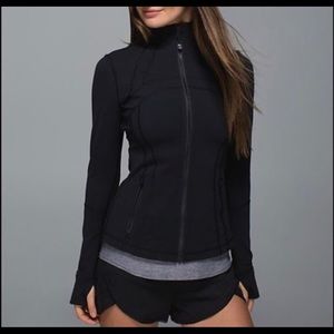 Lululemon black define jacket size 10 black