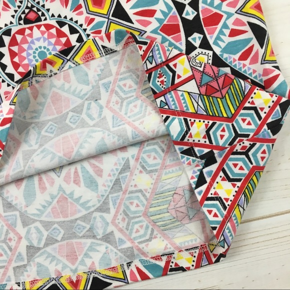 Billabong Tribal Multi Color Mini Skirt - Picture 6 of 7