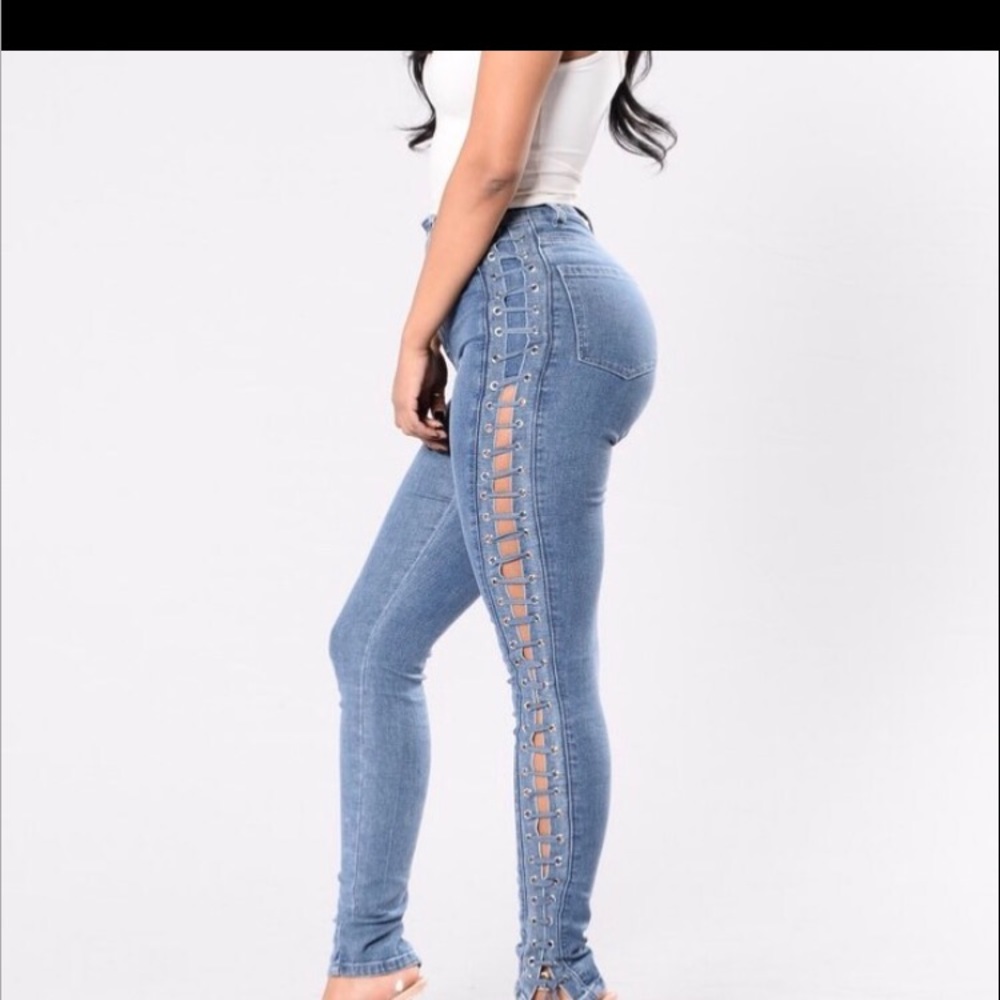 Fashion nova bandit jeans