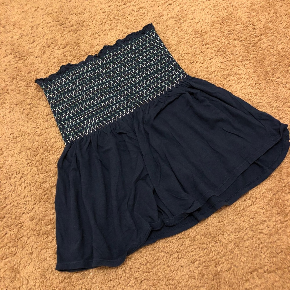 Strapless top