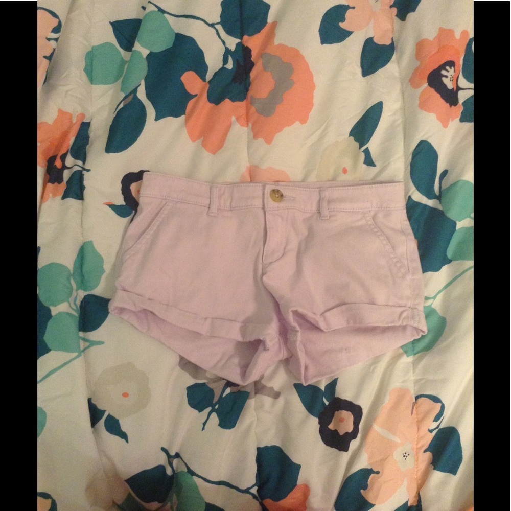 Abercrombie Kids Lilac Shortie Shorts