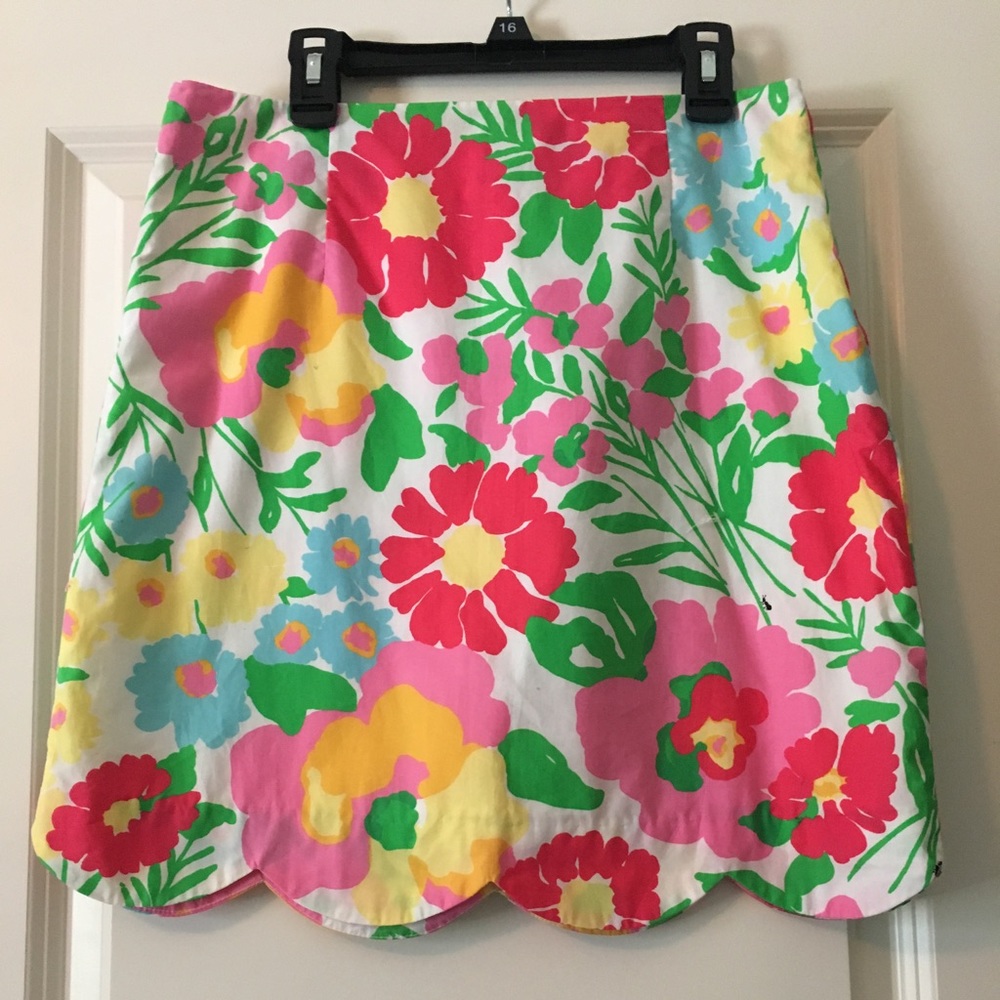 Lilly Pulitzer Scalloped Skirt