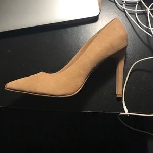 Beige Heels.