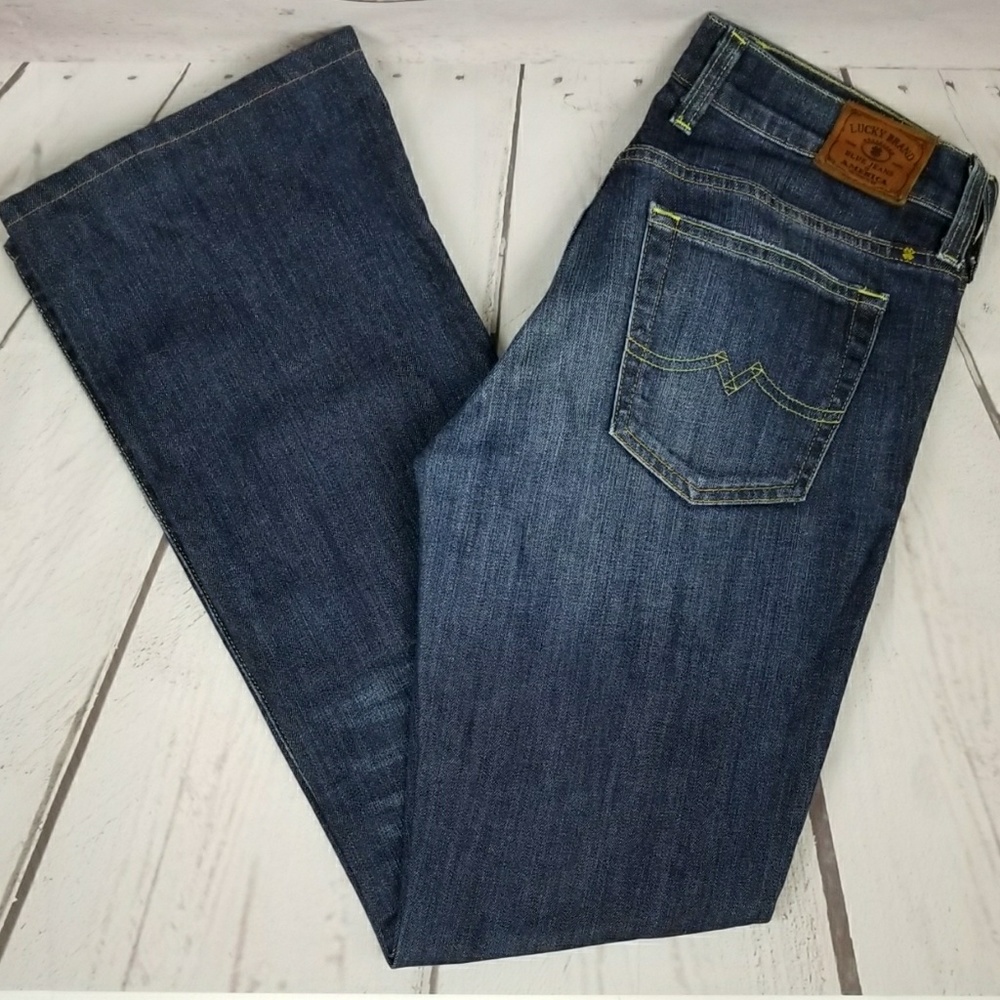 ❤SOLD❤LUCKY BRAND 4/27 x30 Sweet N Low Bootcut