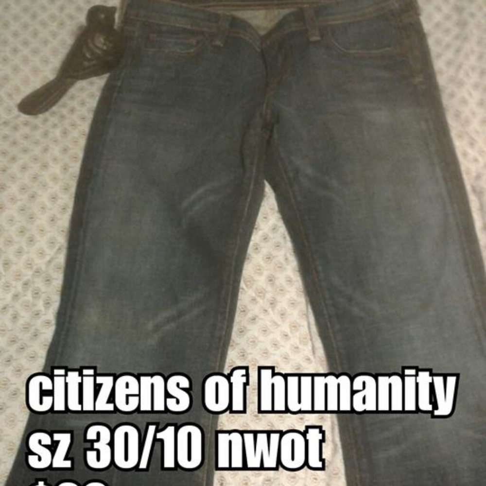 Citizens of humanity nwot jeans new 10/30 R Boot