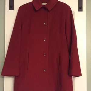 Calvin Klein XL Red Women's Peacoat
