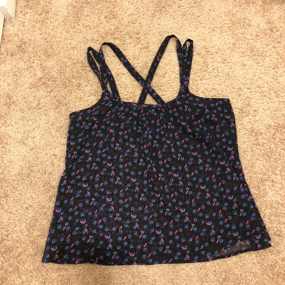 Floral tank top