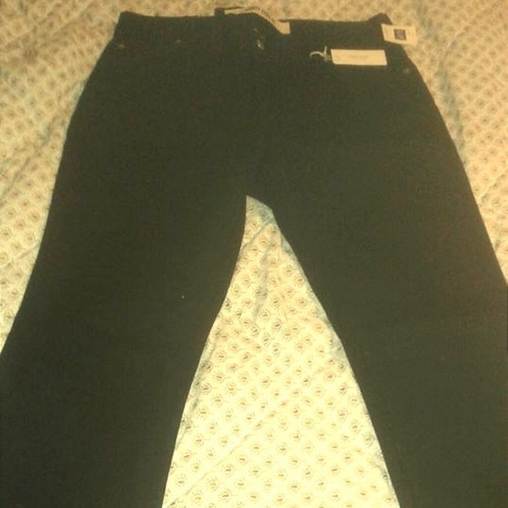 GAP NWT new boot cut jeans black 10/30 R denim