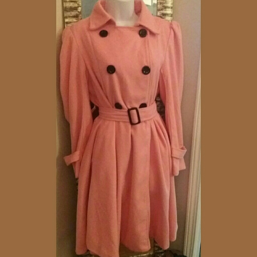 20% off 3+ items; Winter pink pea coat - Picture 2 of 6