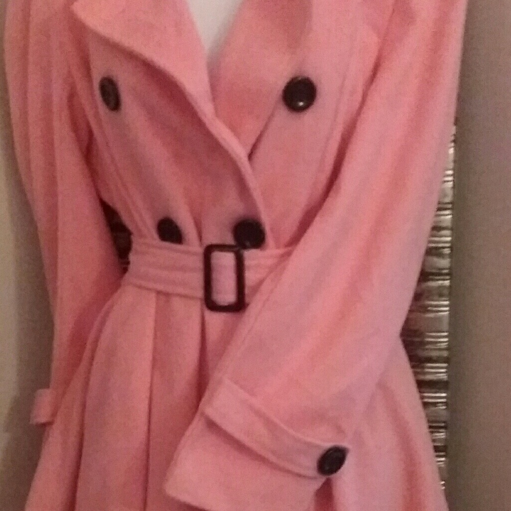 20% off 3+ items; Winter pink pea coat - Picture 3 of 6
