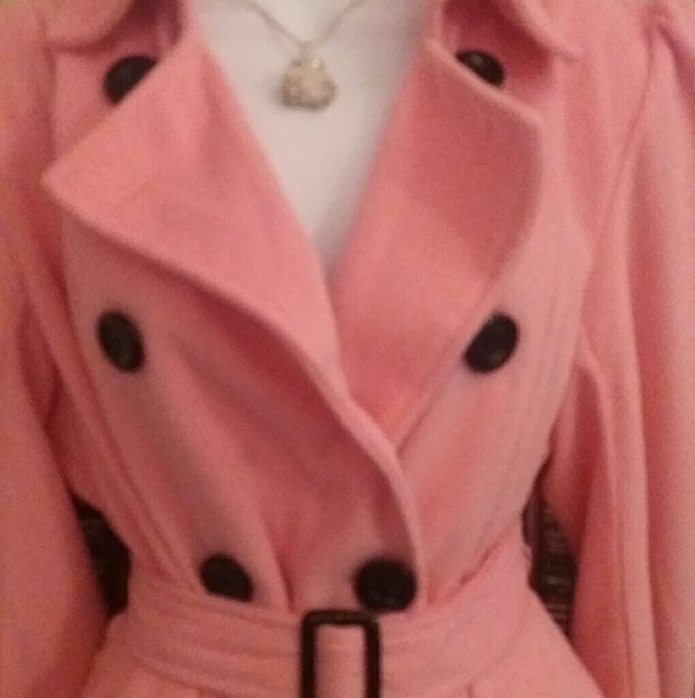 20% off 3+ items; Winter pink pea coat - Picture 4 of 6