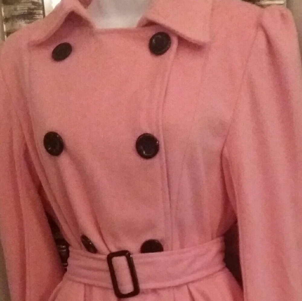 20% off 3+ items; Winter pink pea coat - Picture 6 of 6