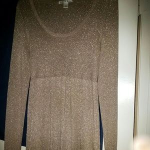 Kenneth cole stunning gold shimmer dress