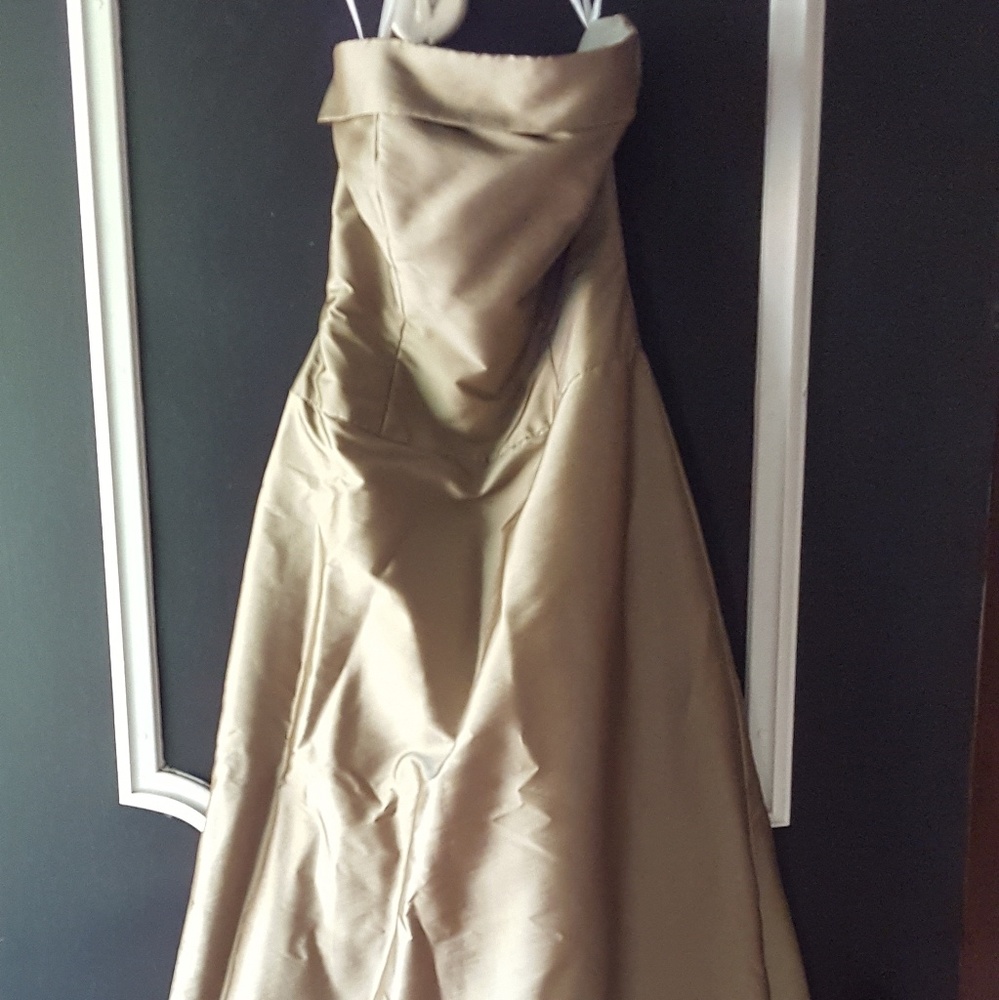Strapless Bridesmaid/Homecoming Dress
